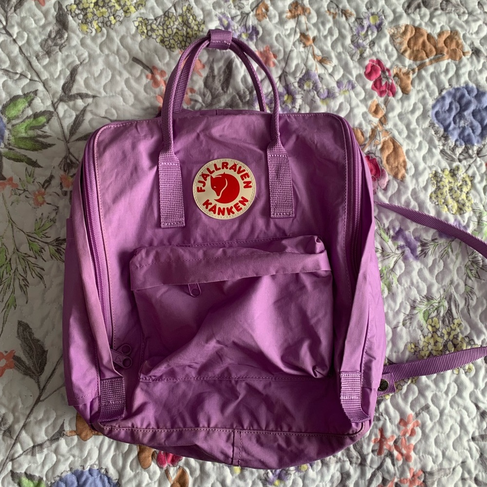 Light purple/lilac kanken backpack